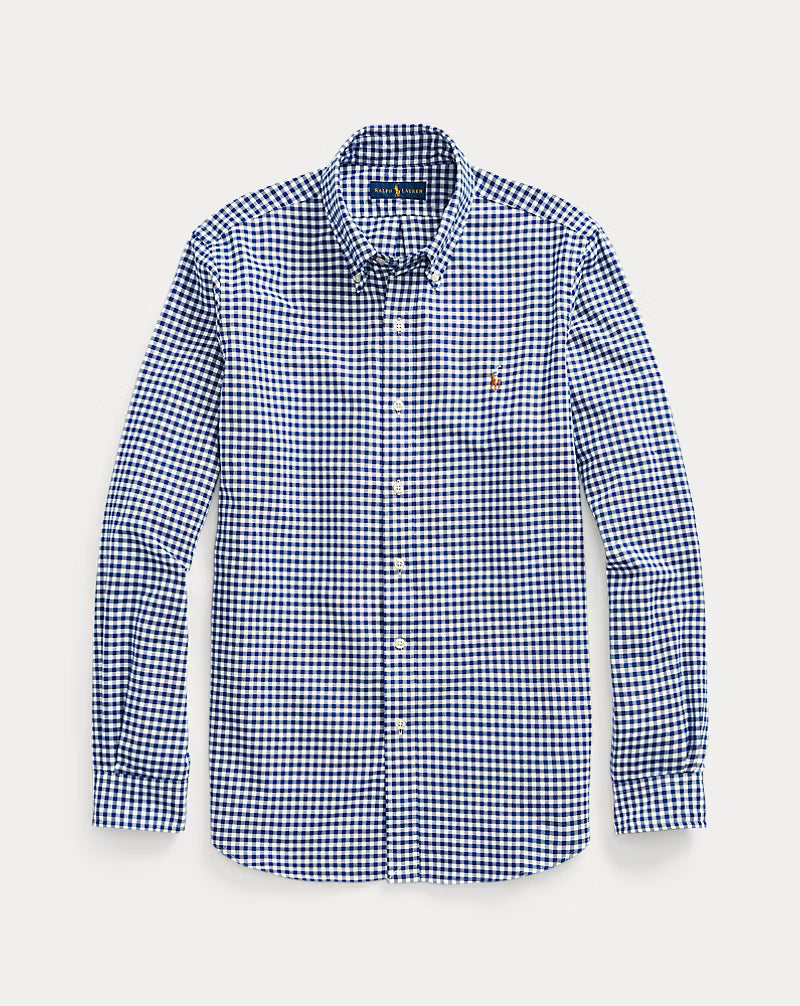 Polo Ralph Lauren Gingham Oxford Shirt for Men Custom fit