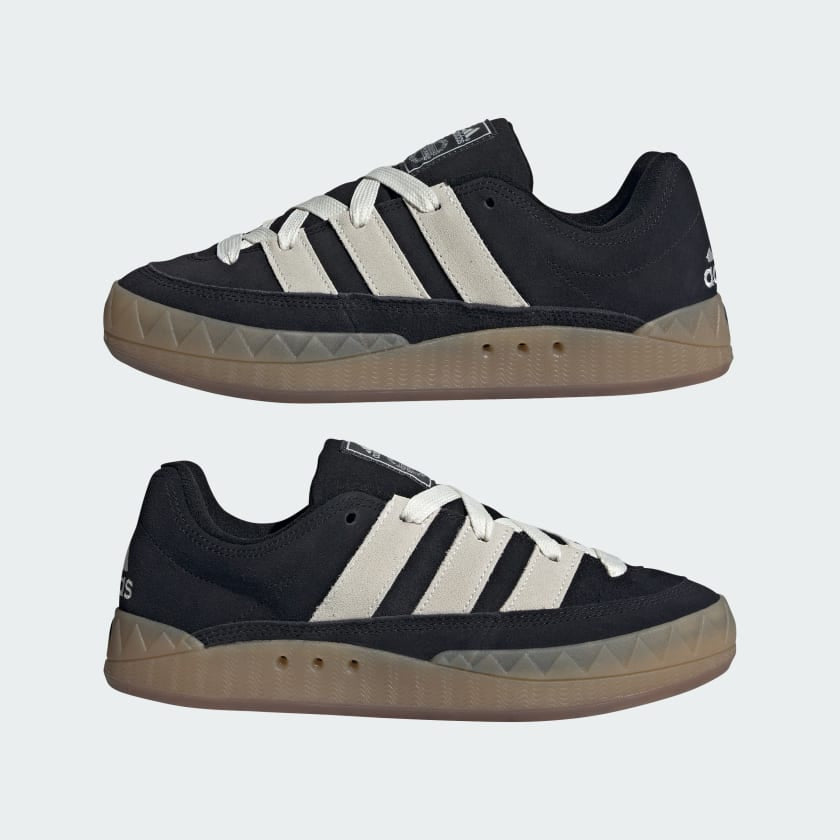Adidas Adimatic "Core Black/Off white/Gum" Sneakers