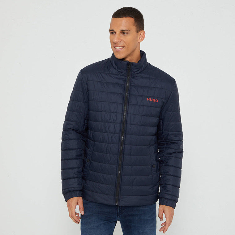 Hugo Boss Benti2221 water-repellent padded Jacket in dark blue