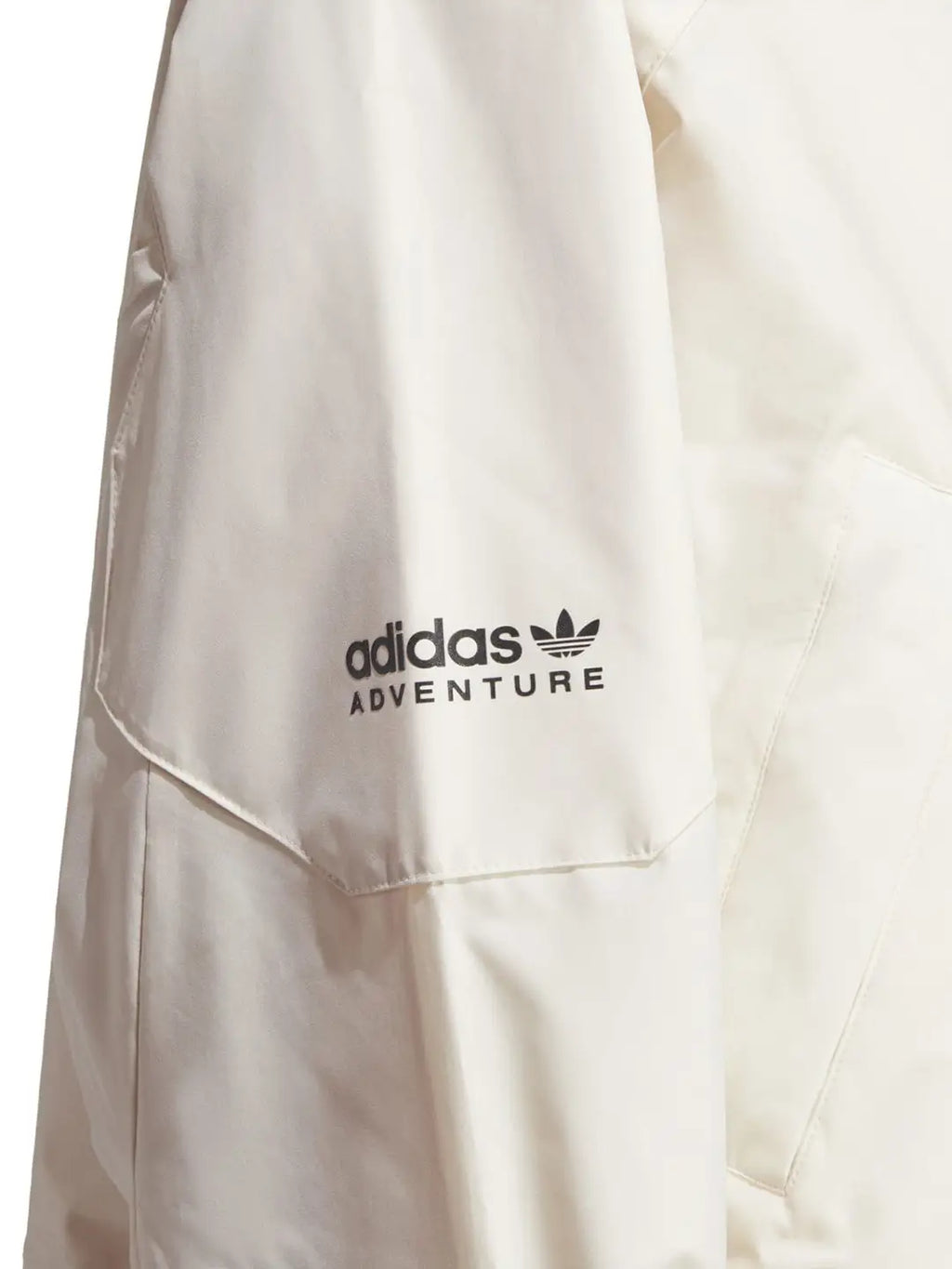 Adidas Adventure Crop Jacket in Wonder White