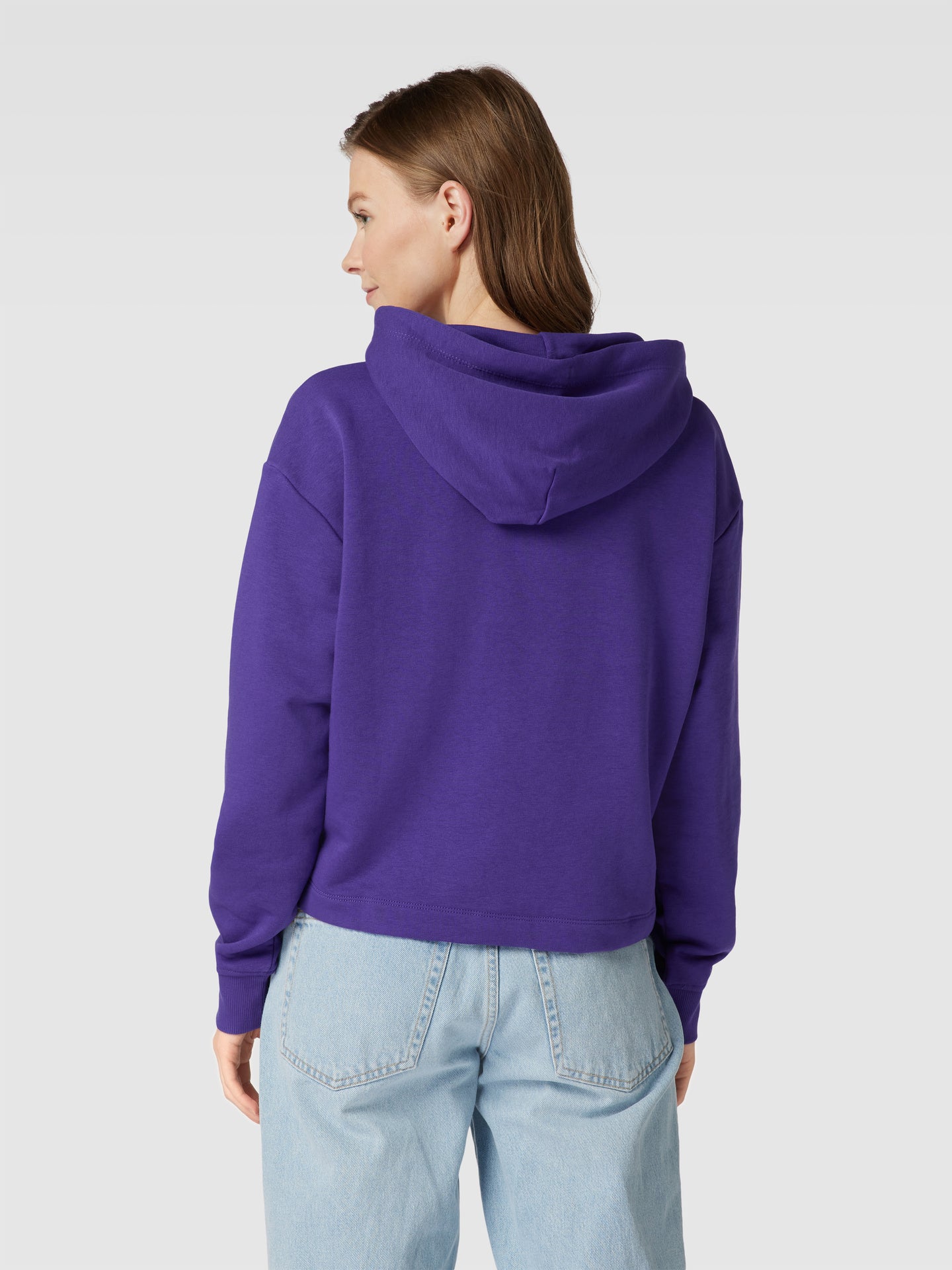 Tommy Jeans Hoodie with logo print in Purple