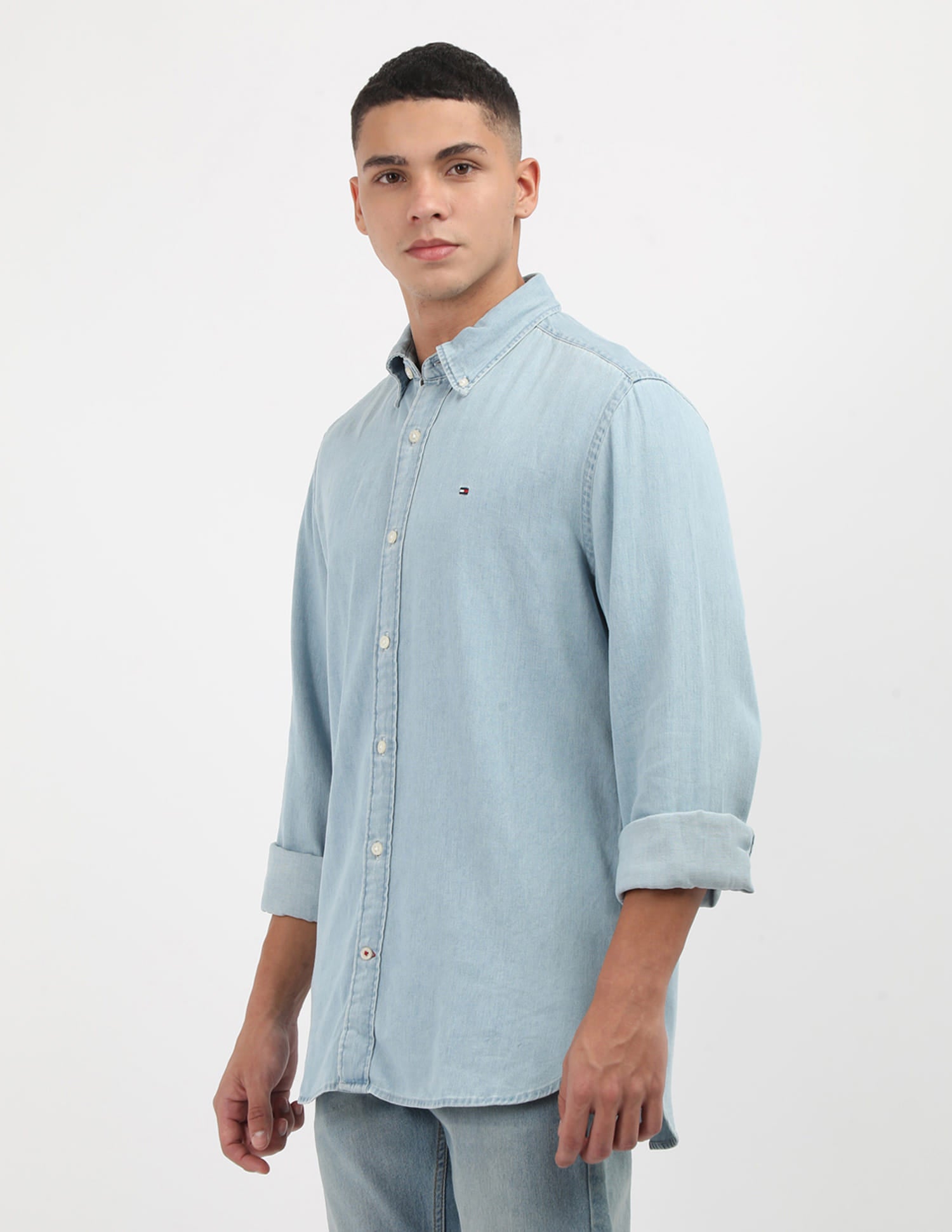Tommy Hilfiger Light Denim Twill Shirt