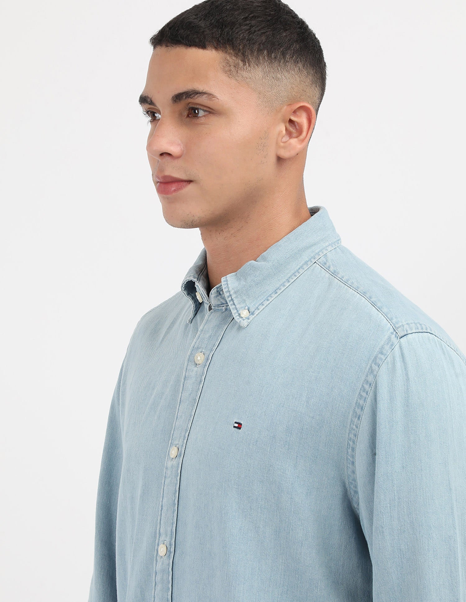 Tommy Hilfiger Light Denim Twill Shirt