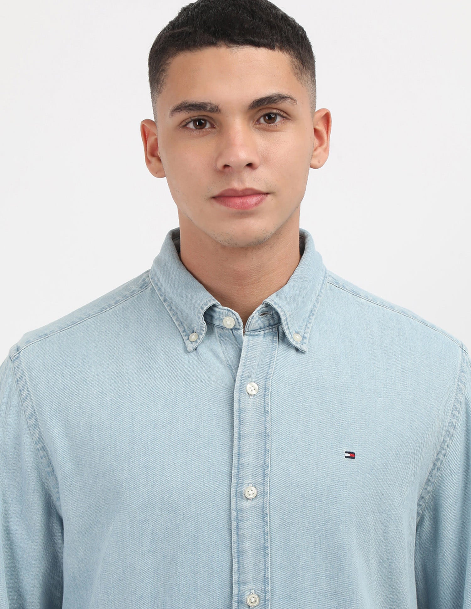 Tommy Hilfiger Light Denim Twill Shirt