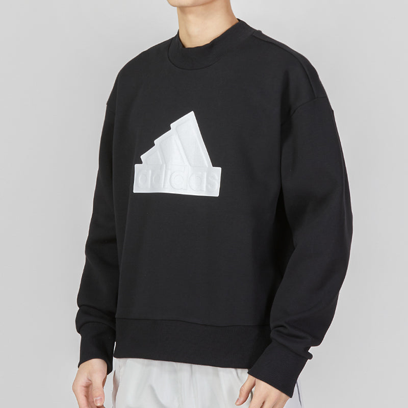 Adidas Future Icons Badge of Sport Crew Sweatshirt 'Black'
