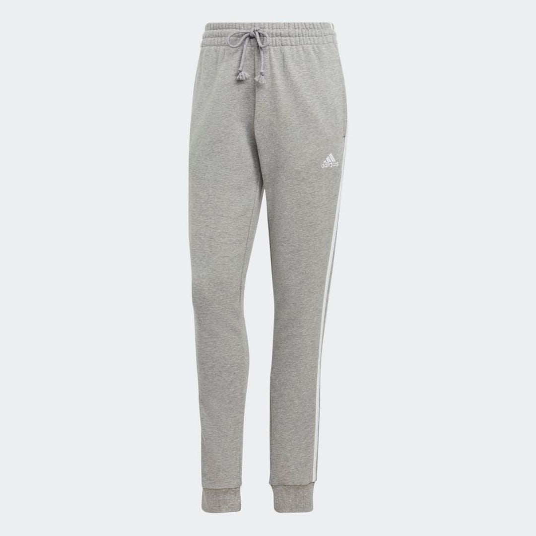 Adidas Essentials Fleece 3 Stripes Tapered Cuff Jogger