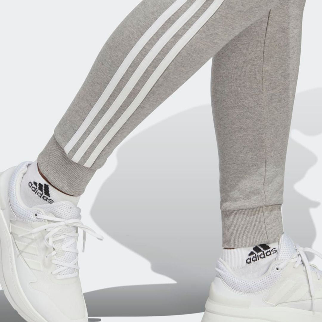 Adidas Essentials Fleece 3 Stripes Tapered Cuff Jogger