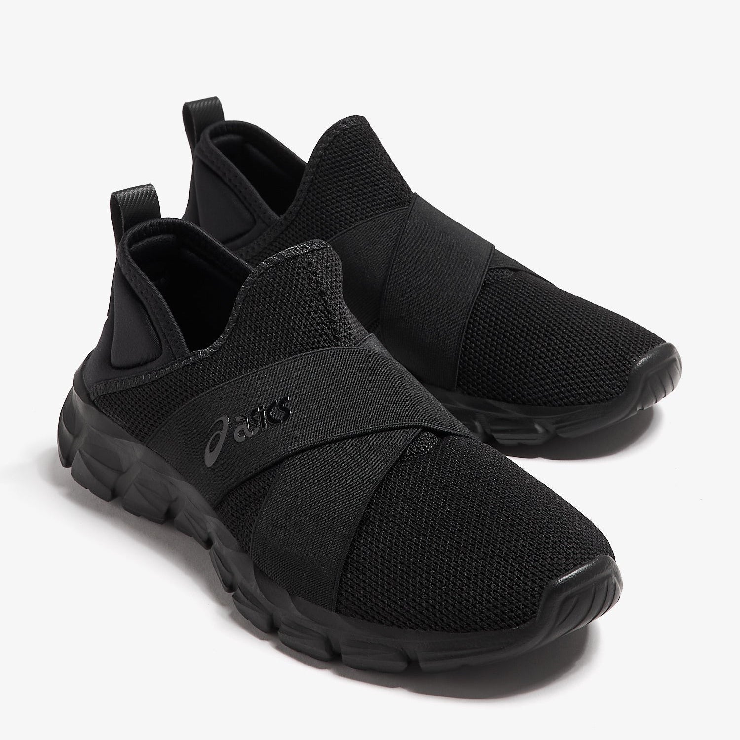 Asics Quantum Lyte slip-on Sneakers, Black