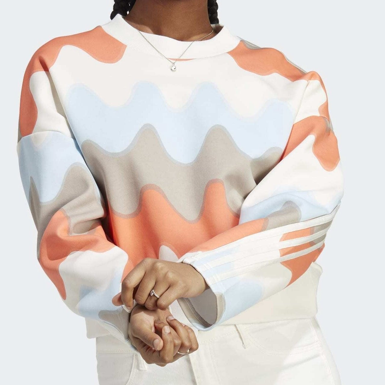Adidas X Marimekko Future Icons 3-Stripes Sweatshirt