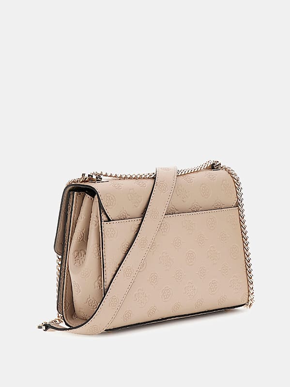 Guess Phoebe 4G Peony Logo Mini Crossbody