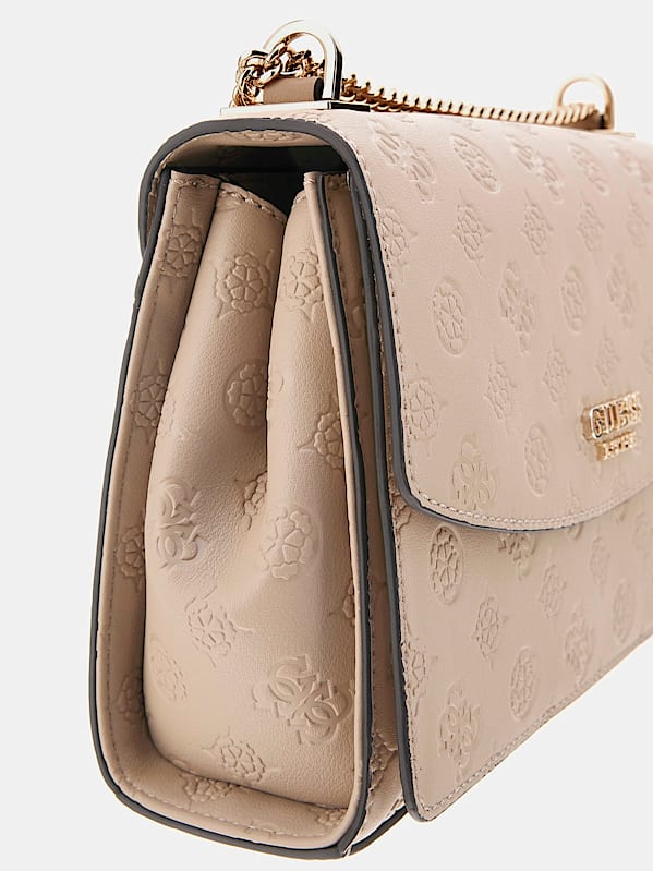 Guess Phoebe 4G Peony Logo Mini Crossbody
