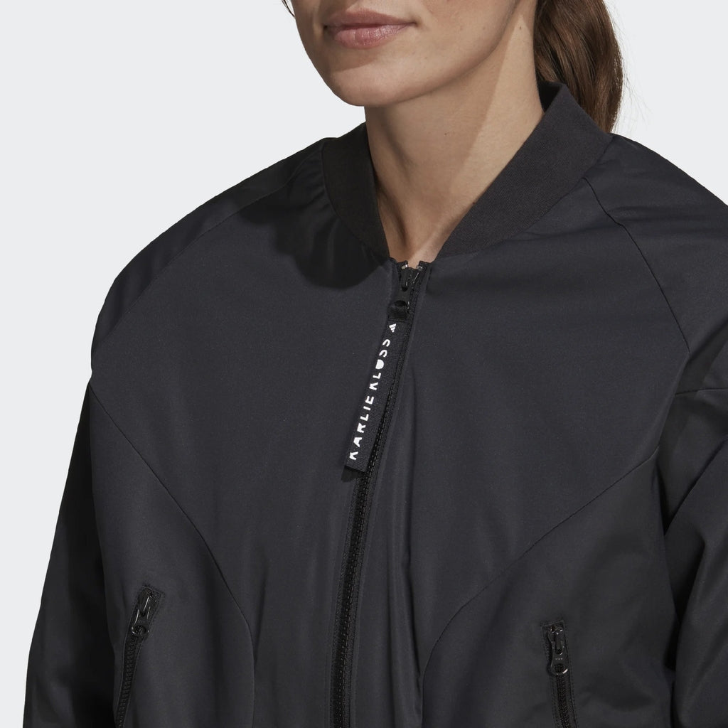 Adidas x Karlie Kloss bomber jacket in black