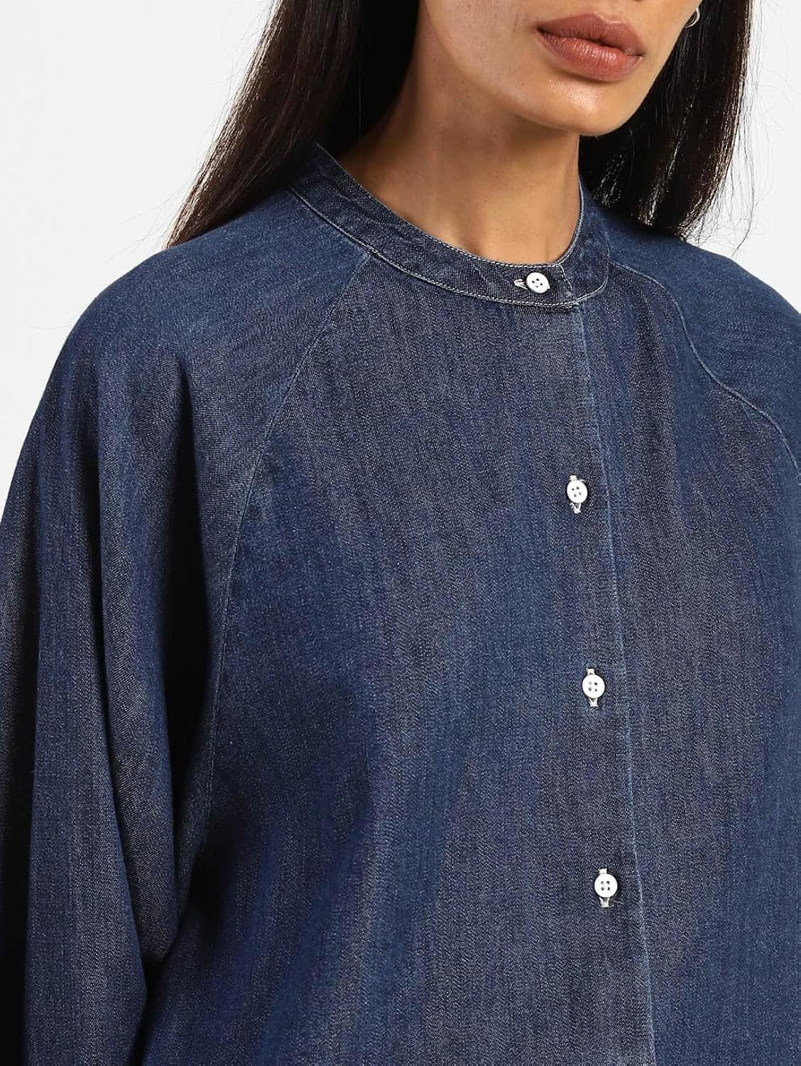 Levis x Deepika Padukone puffy-sleeved cotton shirt