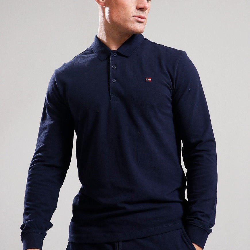 Napapijri Ealis long sleeve polo shirt