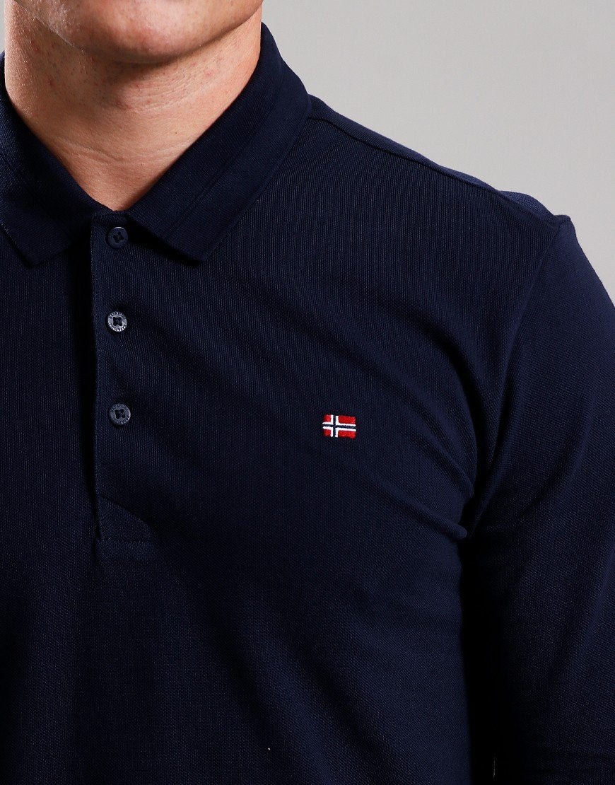 Napapijri Ealis long sleeve polo shirt